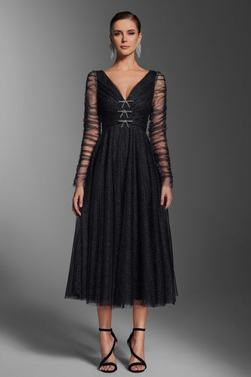 Tulle Midi Dress