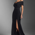 Off-Shoulder Maxi Dress