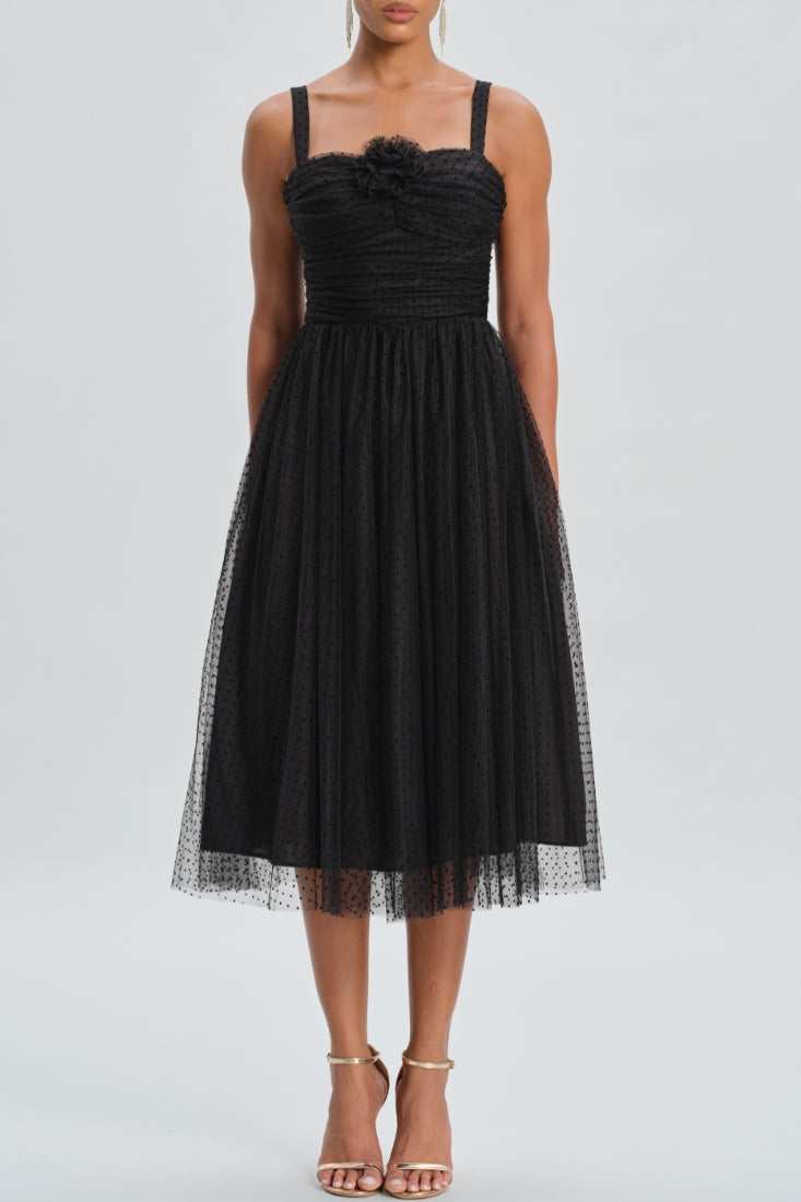 Polka Dot Tulle Dress