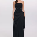 Strapless Double-Breasted Jumpsuit