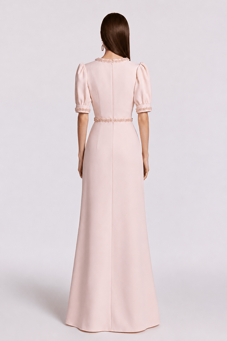 Crepe  Maxi Dress