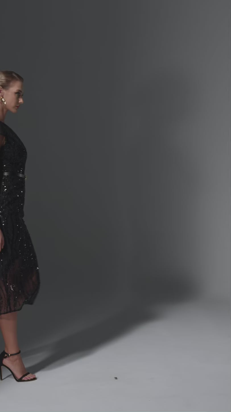Petals Midi Dress