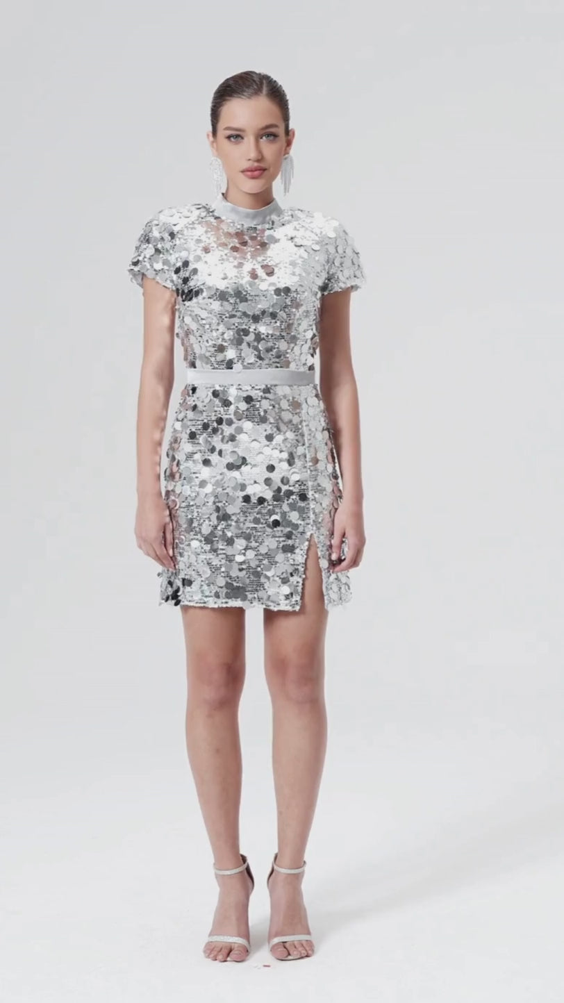 Sequin short dress